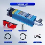 40W Fixed Focus Laser Module 450nm For CNC 3018pro Engraving Cutting Machine