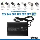 72V 2Ah Battery Charger Lithium eBike Scooter Mobility Wheelchair DC 5.5 x 2.1mm