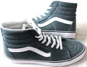 Vans Men's Sk8-Hi Color theory Stormy Weather Canvas Suede shoes Size 13 NIB