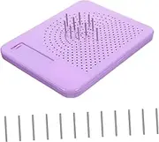 TEMPNAP Quilling Board with Pin Tacks DIY Handmade Portable Paper Crafting Tool for Creative Quilling Designs for Card Decoration and Ornaments