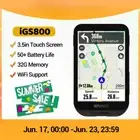 iGS800 Touch-screen Bike Computer GPS Cycling Computer Map Navigation WiFi ANT+