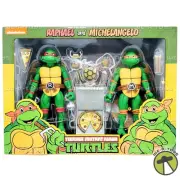 NECA Teenage Mutant Ninja Turtles Raphael and Michelangelo Figure Set 54103
