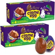 Cad bury Creme Eggs, 2 Boxes of Easter Egg Each Contains 4 Chocolate Eggs, Id...