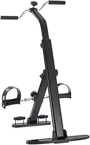 Household Stationary Mini Pedal Exercise Bikes,Arm and Leg Rehab Work-Out Fitness Equipment Adjustable Resistance,for Ho