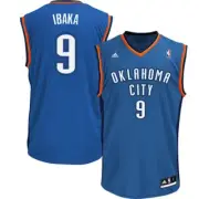 NBA Basketball Jersey Oklahoma City Thunder Okc Blue Ibaka