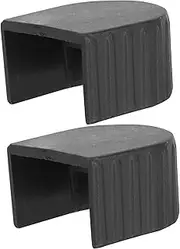 SOESFOUFU 2pcs Bamboo Ladder Accessories Step Ladder End Caps for Legs Leg Cap for Step Ladder Protective Caps for Step Ladder Step Ladder Top Cap Ladder Protective Cover Ladder Guard