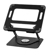 Adjustable Laptop Stand 360 Rotating Ergonimic Foldable Laptop Riser for Desk