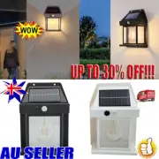 Solar Motion Sensor Light Tungsten Filament LaRK Outdoor Garden Wall Flood Lamp