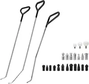 WHDZ Paintless Dent Repair Tools Car Dents Removal Rods Kit with Tips Repair Set for Auto Body Removal of Hail Dents