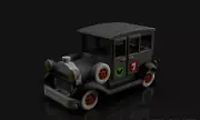 UNPAINTED Wacky Races Bulletproof Bomb Chibi 3d Printed Models
