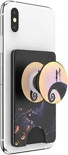 PopSockets Phone Wallet with Expanding Phone Grip, Phone Card Holder, Disney PopWallet - Nightmare Before Xmas