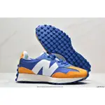 紐巴倫 NEW BALANCE NB327復古先鋒ERMS327意大利街頭風運動鞋藍橙