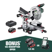 Metabo 18V 254mm Slide Mitre Saw Kit AU61425400