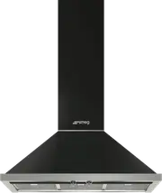 Smeg 90cm Portofino Canopy Rangehood Anthracite