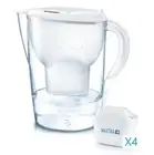 Brita water purifier Marella XL 3.5L+ total filter 4 pieces / Express