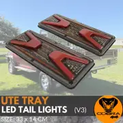 Cobra 4x4 V3 LED Tail Lights For Ute Tray IP5 Waterproof 33 x 14cm
