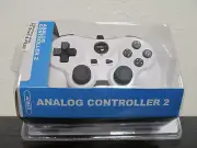 NEW ~ PS1 / PS2 TTX Tech Analog Wired Controller ( White ) PlayStation One & Two
