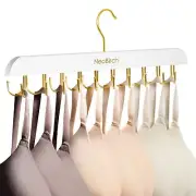 Stage Closet Hanger Bra ganizers Space Savg Wooden 20 Steel Hooks Tank ps Camis