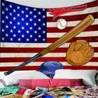 Baseball Nice Equipment 3D Wall Hang Cloth Tapestry Fabric Decorations Decor