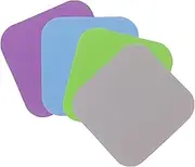 Kichvoe 4pcs Rubber Jar Opener Pad Square Jar Gripper Pads Bottle Opener Cushions Beer Beverage Opener Gripper for Opening Jars
