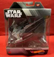 Hot Wheels HMH98 Star Wars Mandalorian N-1 Starfighter Model. Factory Sealed.