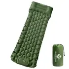 Camping Sleeping Pad, Ultralight Camping Mat with Pillow Built-in Foot Pump I...
