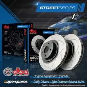DBA Slotted Rear Disc Brake Rotors for Mini Cooper R50 R52 R53 W11 R56 2006-On (for: Mini)