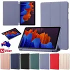 For Samsung Galaxy Tab S10 S9 Plus 12.4 Leather Shockproof Flip Stand Case Cover