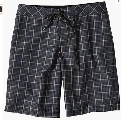 prAna El Porto Short Grey Mems 33
