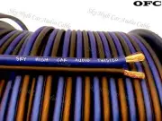 300' feet OFC TRUE 14 Gauge AWG BL/BK Oxygen Free Speaker Wire Car Home Audio