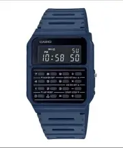 CASIO CA-53WF-2BDF Calculator Silicone Blue New No Box