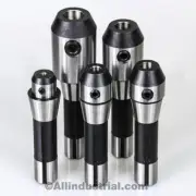 5 PC R8 END MILL HOLDER SET 1/4" 3/8" 1/2" 3/4" & 1" ADAPTER FOR BRIDGEPORT KIT
