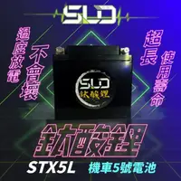 在飛比找momo購物網優惠-【SLD】鈦酸鋰STX5L(同YTX5L-BS、GTX5L-