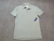 Myles Make Moves Shirt Mens Medium Geeen Tour Polo Cotton Modal Golf Performance