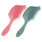 2pcs Paddle Detangling Vent Brush Wet Dry Comb Teeth Beard Vent Massage Brus
