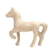 Little Birdie Paper Mache 1/Pkg-Walking Horse CR93519