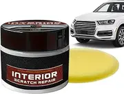 Car Interior Scratch Repair Wax – Dashboard Restoration Kit With UV Shield, Portable Trim Polish | Powerful Design Dashboard Shine Enhancer, Interior Protector, Car Detailing Wax