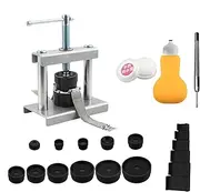 [Generic] Press Tool | Watch Repair Kit, Multifunction Electronic Watch Printing Kit with Moulds and Opening, silver, riferimento alla descrizione, Please refer to description