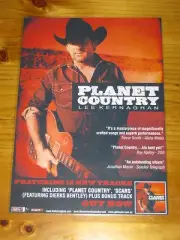 LEE KERNAGHAN - PLANET COUNTRY - Laminated Promo Poster