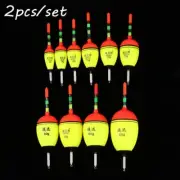 2pcs Hot Plastic Luminous Ball Boia Eva Foam Fishing Night Float Light Stick