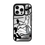 iPhone 16 Pro Mirror Ring Stand Case MagSafe Compatible itabamoe original
