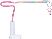 Parrot Play Stand | Wooden Stage Standing Branch | Ladder Swing Platforms, Colorful Non-Slip Tabletop Bird Toy for Cockatiels, Parakeets, Lovebirds, Conures & Small Breeds, Training