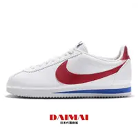 在飛比找蝦皮購物優惠-Nike Cortez Leather 白紅藍 阿甘鞋 國旗