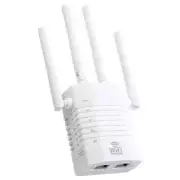 WiFi Range Extender 1200Mbps WiFi Repeater Wireless Signal Booster 2.4 & 5GHz D