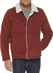 [Levi's] Men's Corduroy Sherpa Trucker Jacket