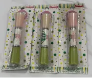 3 Charms Blow Pop Sour Apple Bubble Gum Lip Gloss 0.169oz Each Side