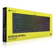 Corsair K60 RGB PRO Low Profile Mechanical Gaming Keyboard - Cherry MX Speed