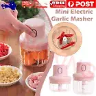 100/250ml USB Electric Garlic Chopper Vegetable Chopper Grinder Blender Crusher