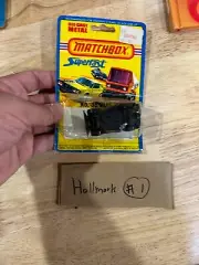 Vintage 1975 Matchbox Superfast Military Armoured Jeep No 38 In Blister Pack
