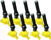 Ignition Coils Coil Pack Compatible For Ford E150 5.4L 4.6L E250 E-250 E-350 F250 F350 F450 F550 F-550 F-250 F-350 And LINCOLN NAVIGATOR